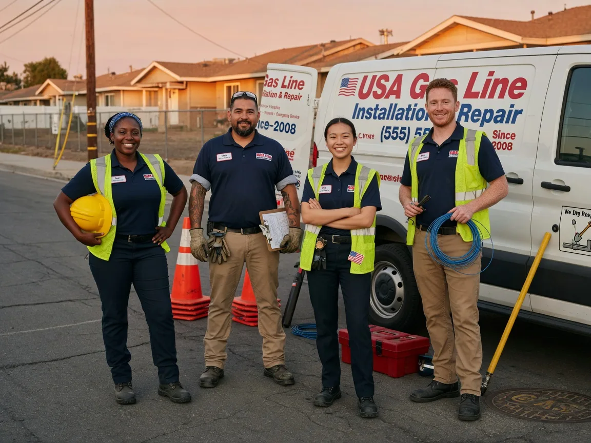 Gas Line Installation company in Crane, MT
